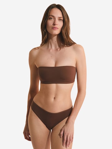 Fascia Reggiseno 'Pure Soft' di ETAM in marrone
