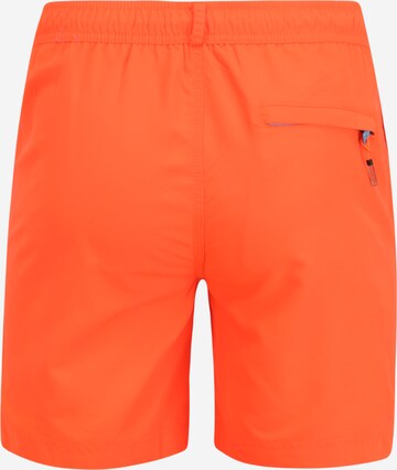 Superdry Regular Board Shorts in Orange