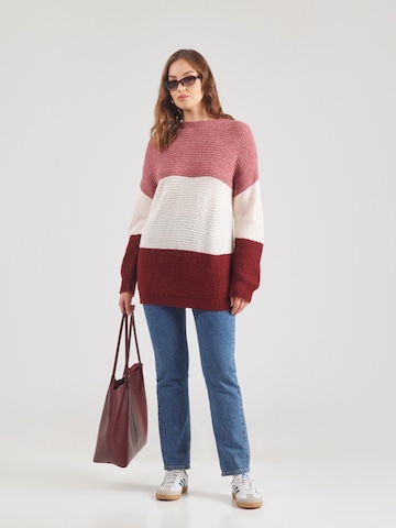 Pull-over 'Larissa' ABOUT YOU en rouge