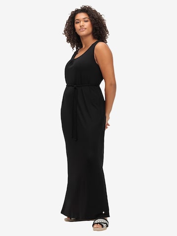 SHEEGO Strandkleid in Schwarz: predná strana