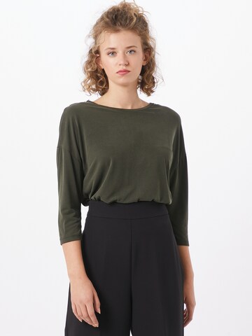 ONLY Shirt 'FREE LIFE' in Green: front