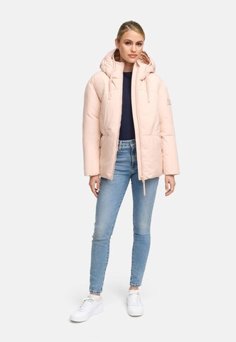 Veste d’hiver 'Pastellzauber 14' NAVAHOO en orange
