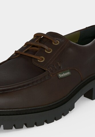 Barbour - Sapato com atacadores 'Paxton' em castanho