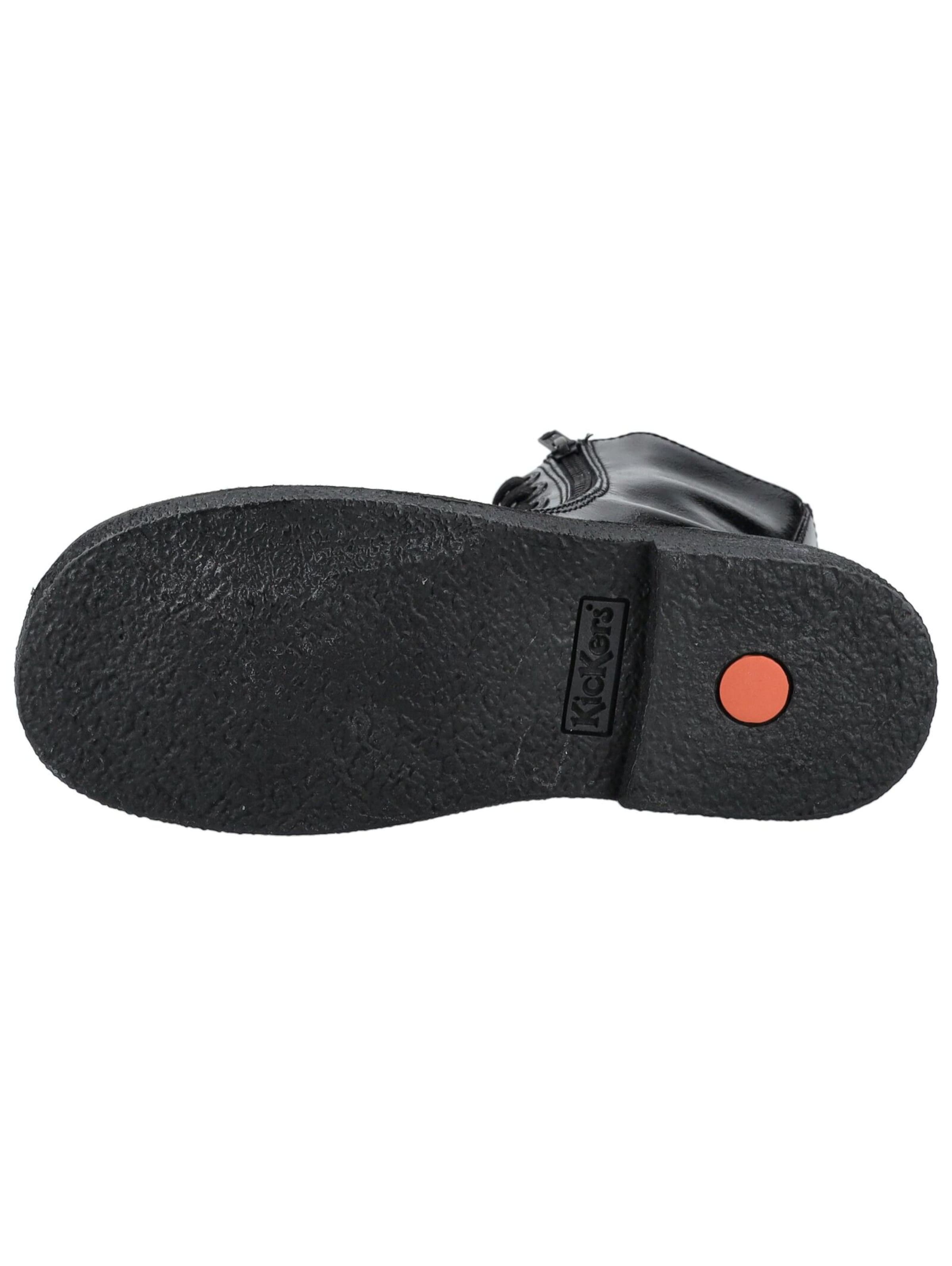 Stivaletto stringato di Kickers in nero