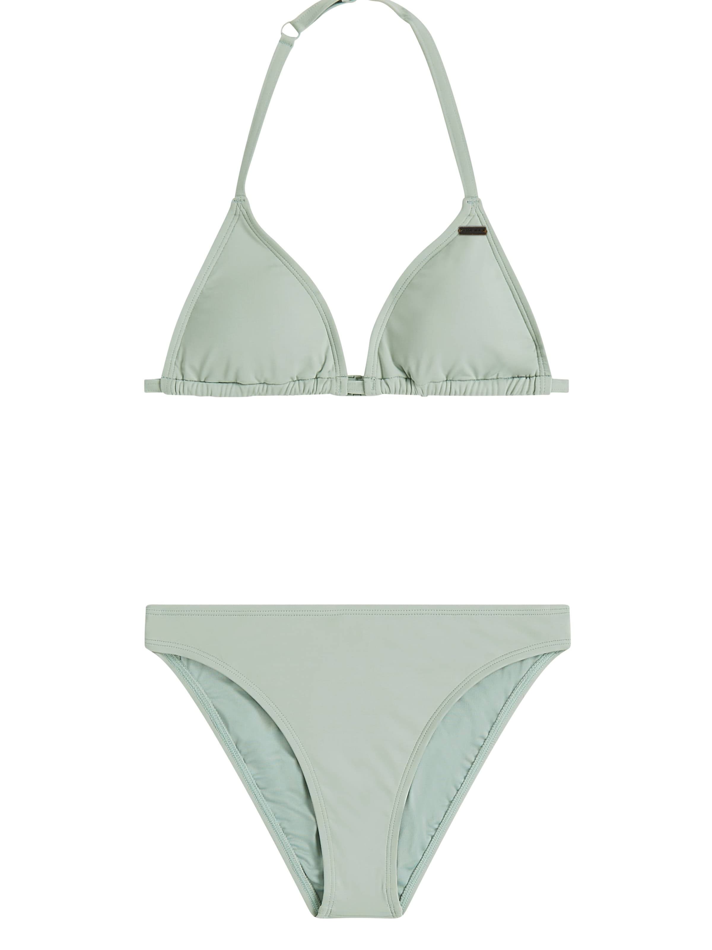 O'NEILL Triangel Bikini 'Essentials' in Groen: voorkant
