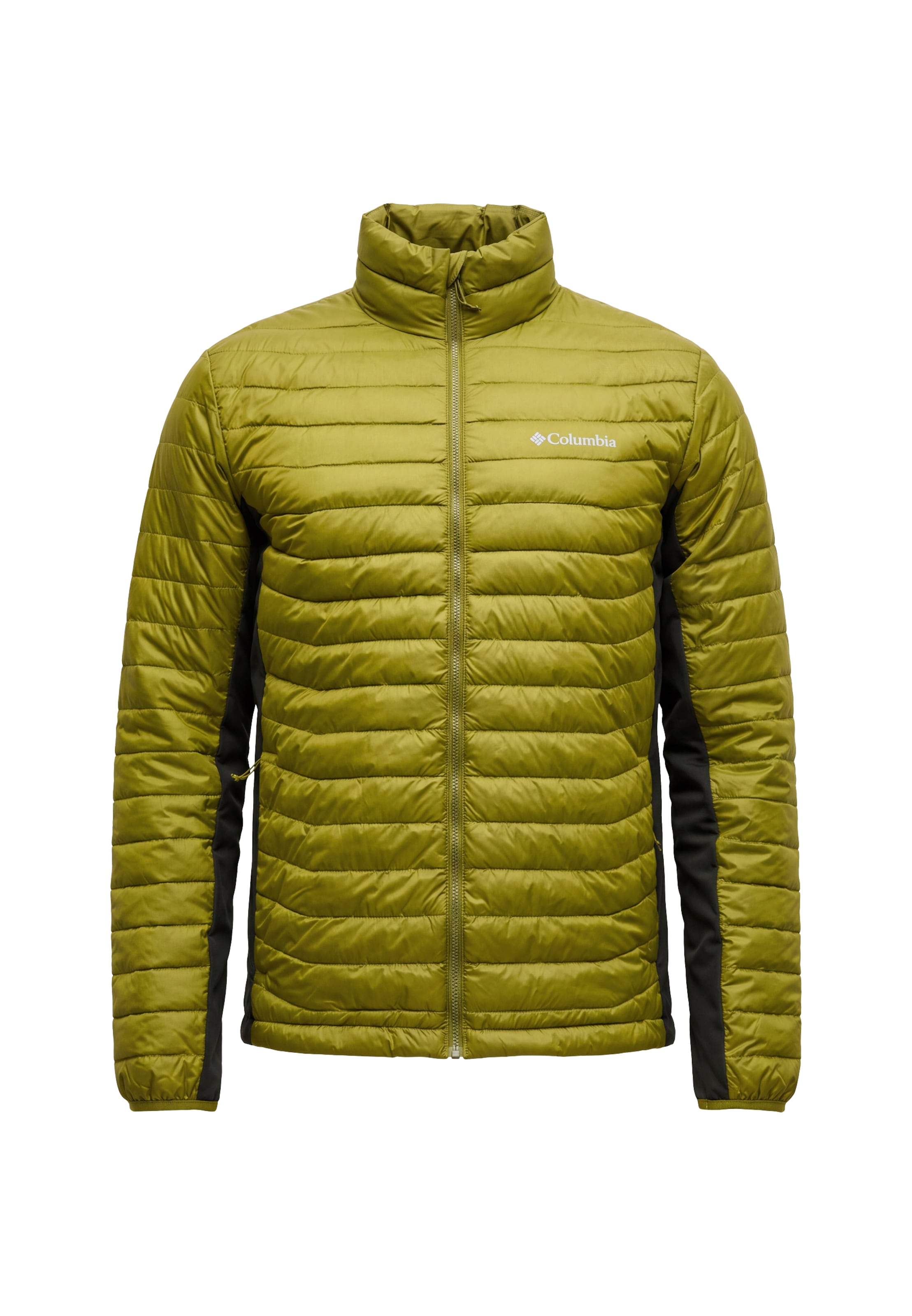 COLUMBIA Outdoorová bunda 'Powder Pass™' – zelená: přední strana