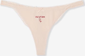 String 'Graceful' di ETAM in rosa: frontale