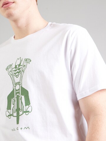 Volcom T-Shirt 'STONE DRIFTER' in Weiß