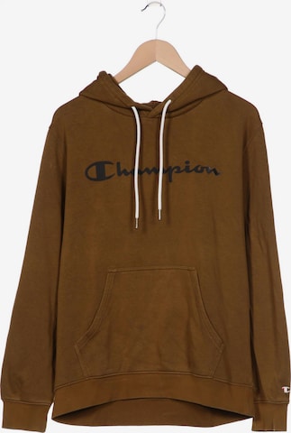 Champion Sweatshirt & Zip-Up Hoodie in L in Beige: front