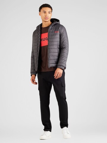 HUGO T-Shirt 'Dulive222' in Braun