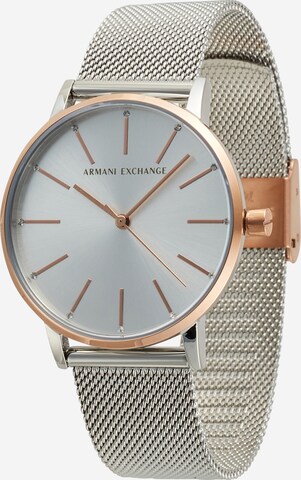 ARMANI EXCHANGE Analog Watch in Silver: front