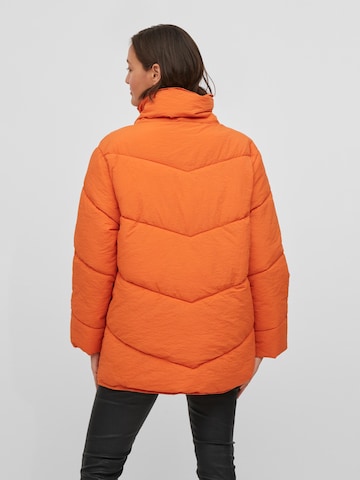 VILA Zimní bunda 'LOUISA' – oranžová