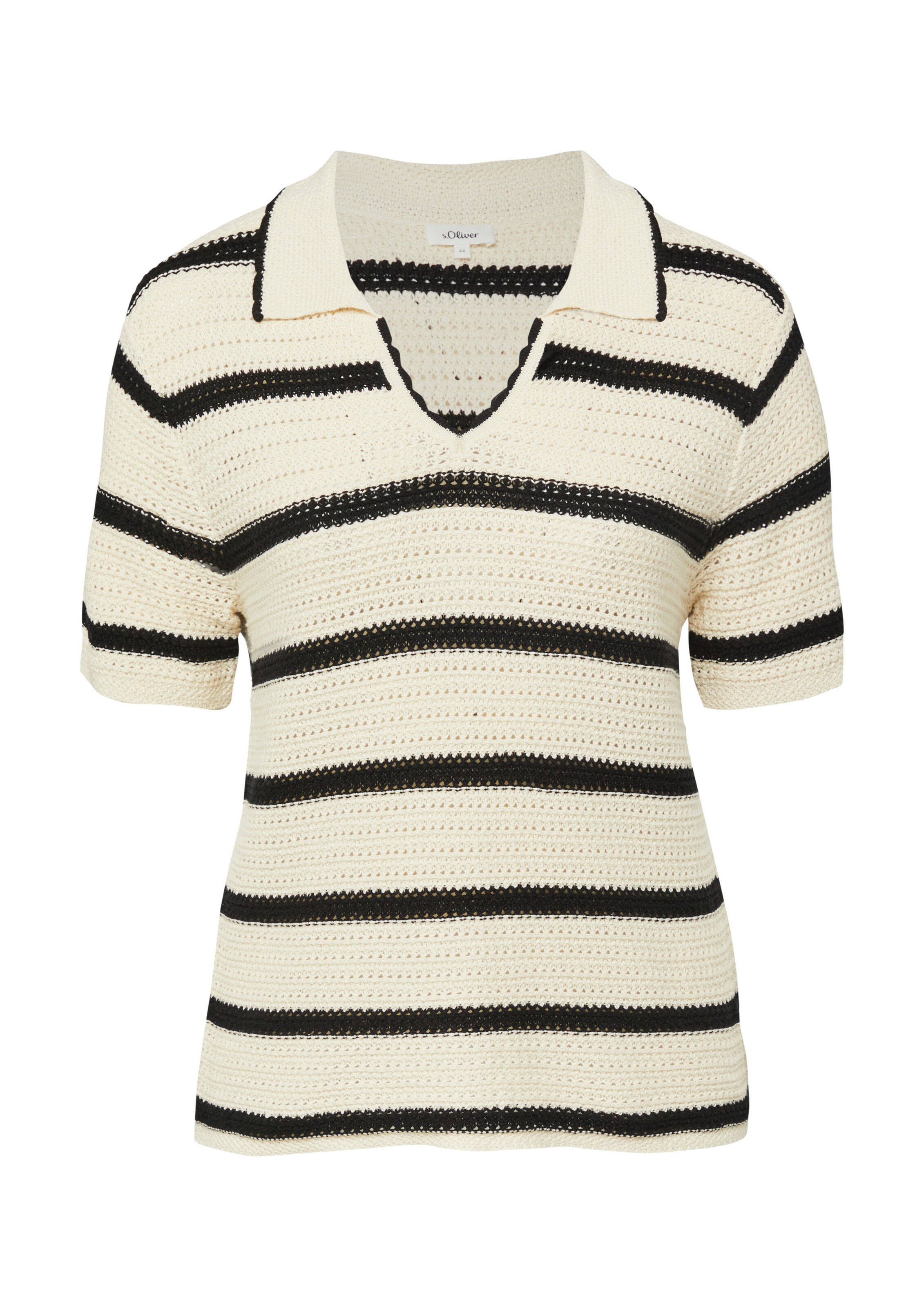 s.Oliver Sweater in Black: front