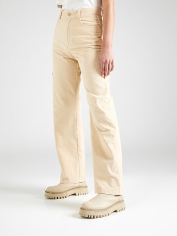 MELAWEAR Regular Broek in Beige: voorkant