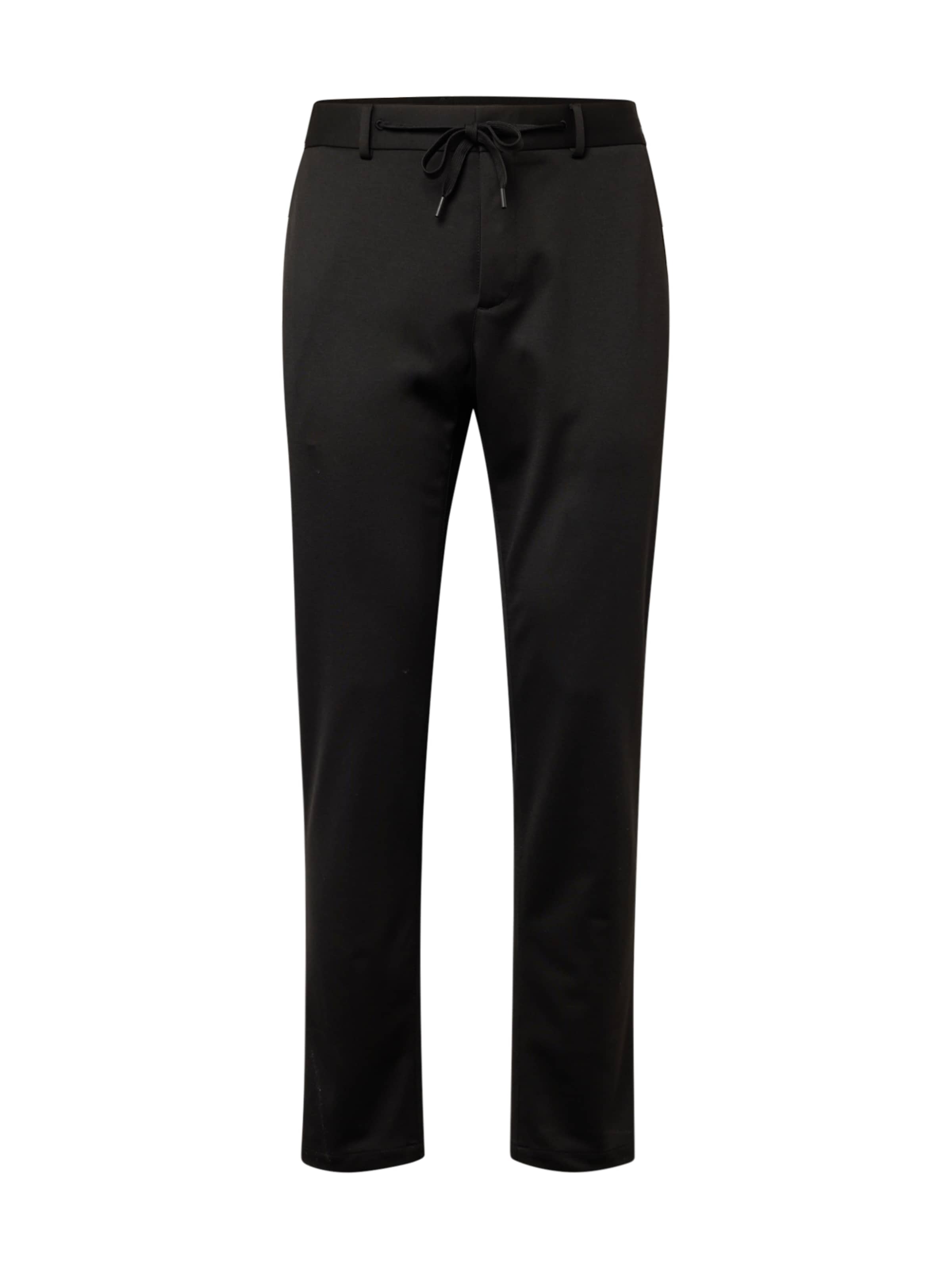 Tapered Pantaloni di s.Oliver in nero: frontale