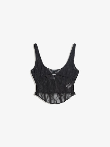 Bershka Top – černá