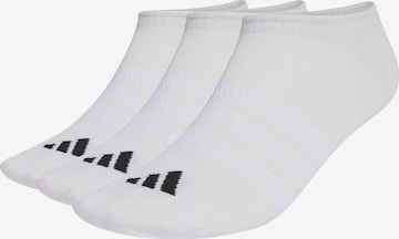 ADIDAS PERFORMANCE Sports socks 'Thin&Light' in White: front