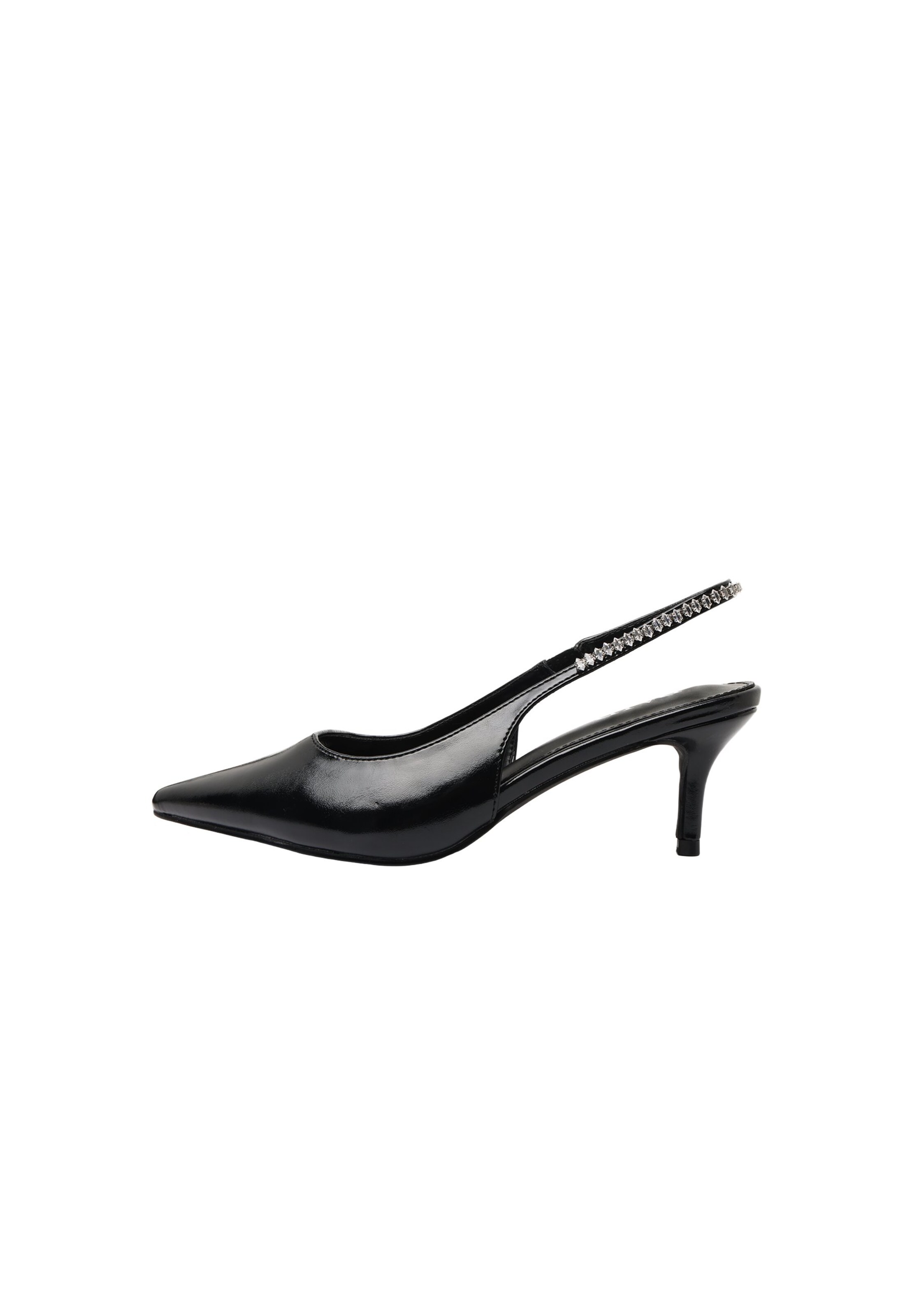 Raid Slingback pumps 'FIENNA' i svart: framsida