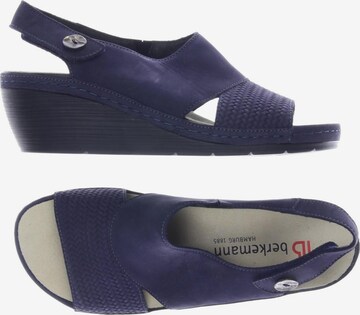 BERKEMANN Sandals & High-Heeled Sandals in 40,5 in Blue: front