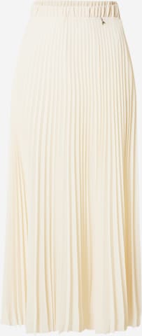 PATRIZIA PEPE - Falda 'GONNA' en beige: frente