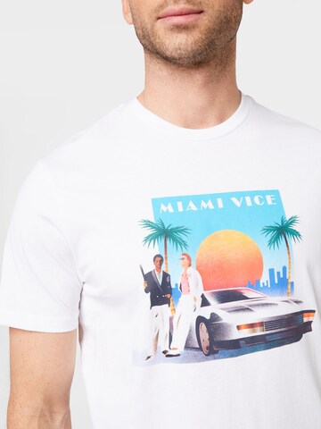 T-Shirt 'Vice' Only & Sons en blanc