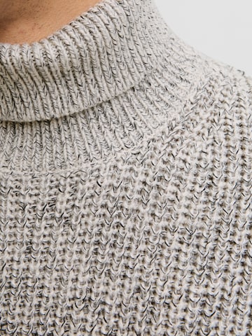 JACK & JONES Pullover 'JORBLEECKER' in Beige