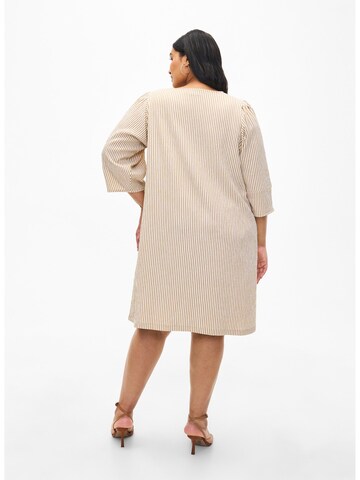 Zizzi Kleid in Braun