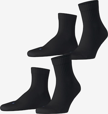 Chaussettes de sport FALKE en noir : devant