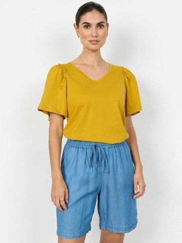 Soyaconcept Normalny krój Spodnie ' SC-LIV ' w kolorze niebieski: przód