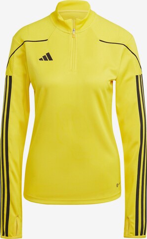 T-shirt fonctionnel 'Tiro 23' ADIDAS PERFORMANCE en jaune : devant