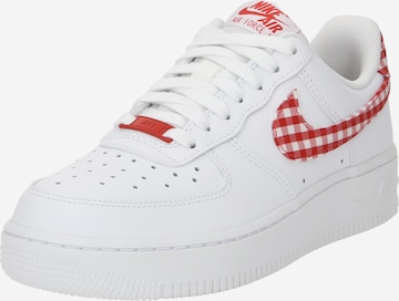 Nike Sportswear Madalad ketsid 'AIR FORCE 1 '07 ESS TREND', värv valge: eest vaates