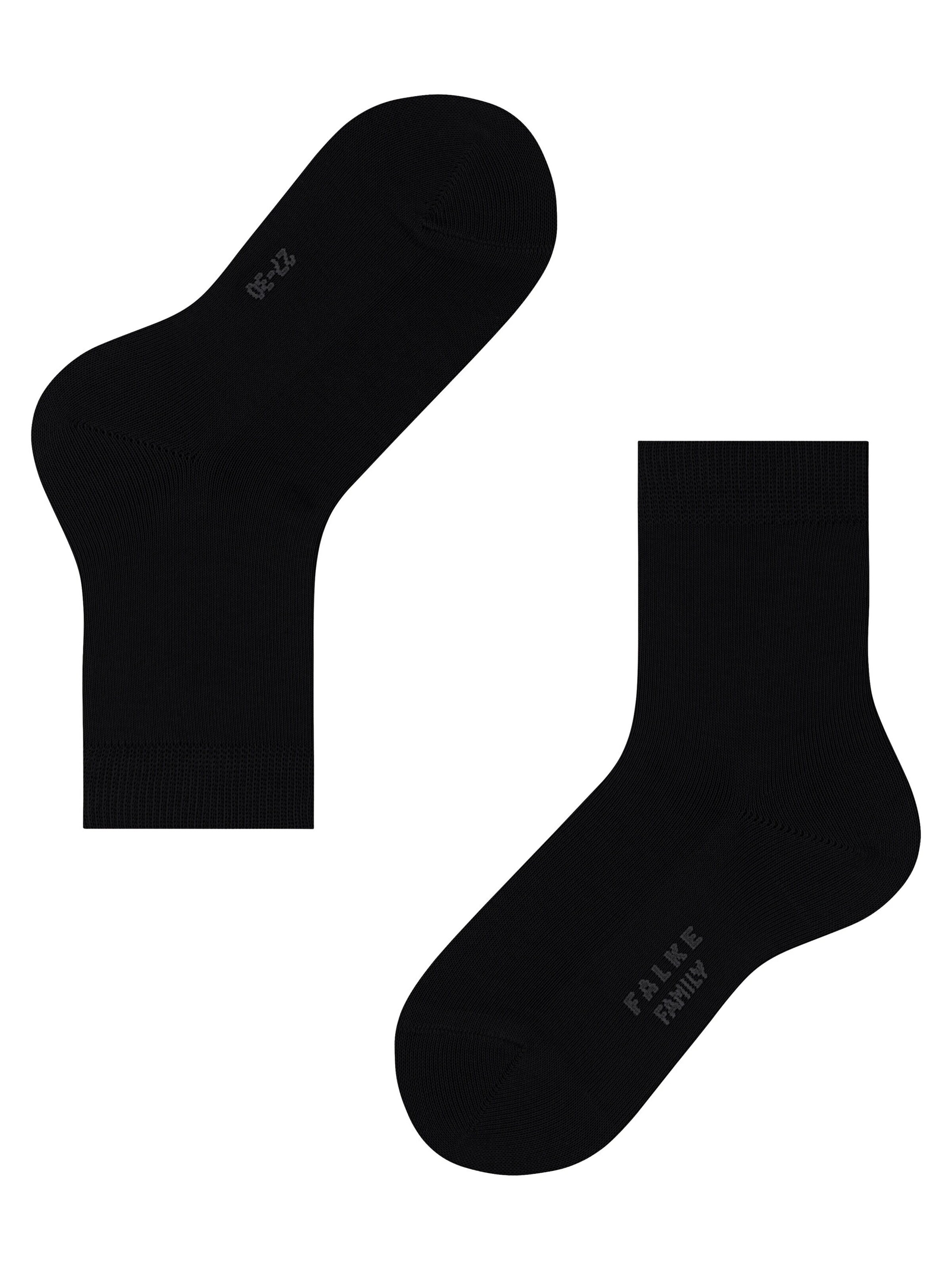 FALKE Socks 'Family' in Black