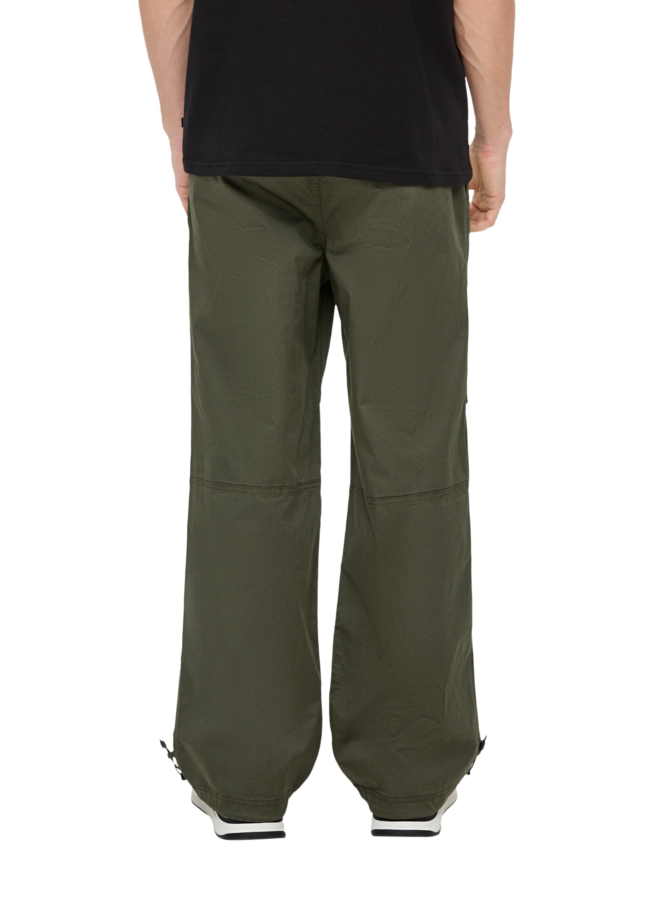 zaļš QS Vaļīgs piegriezums Bikses