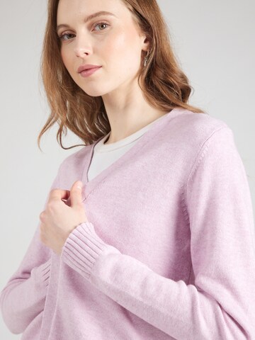 VILA Knit cardigan 'VIRil' in Purple