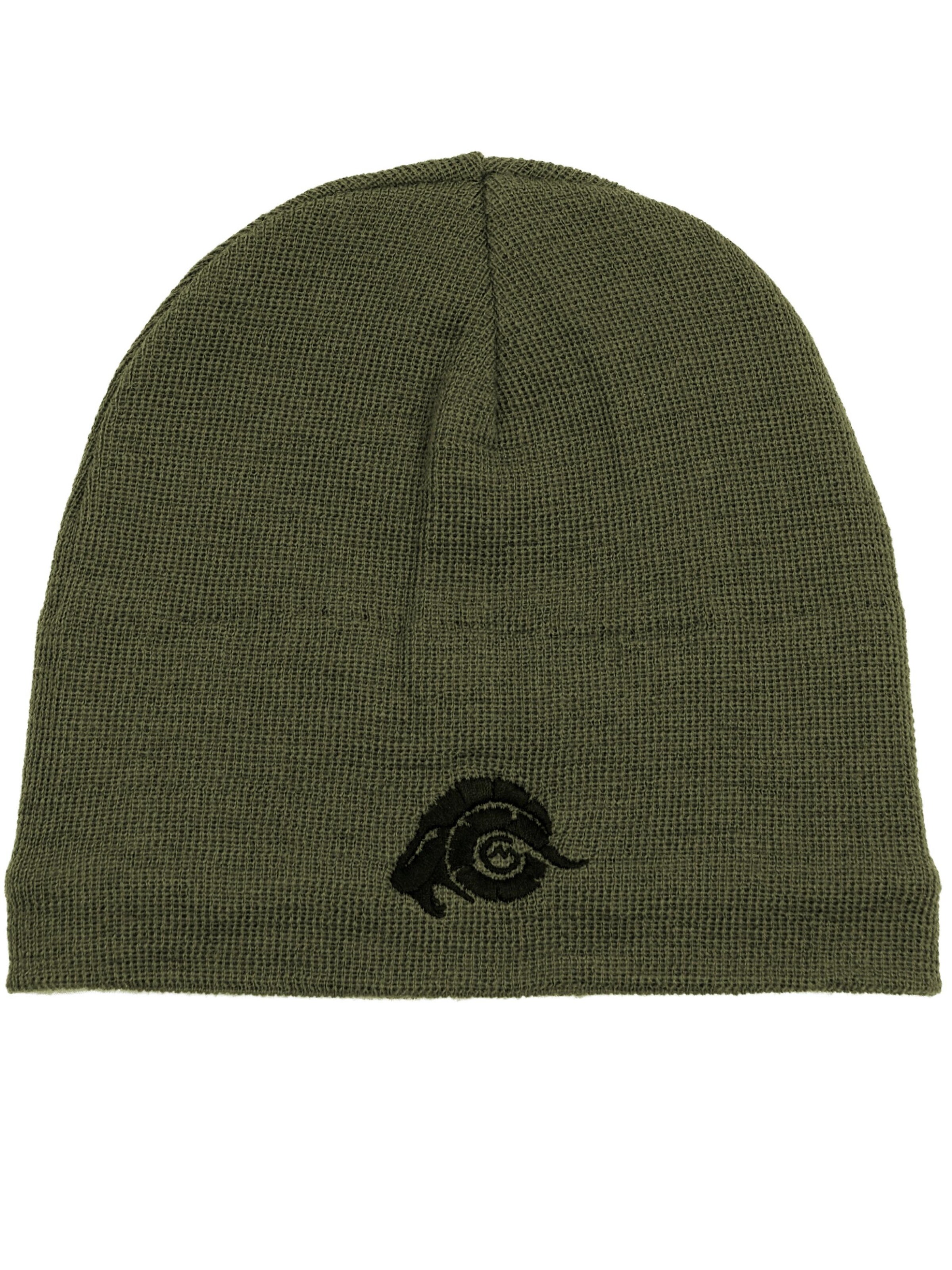 Guggen Mountain Beanie 'Mütze K901 aus Wolle mit leichtem Fleecefutter' in Green