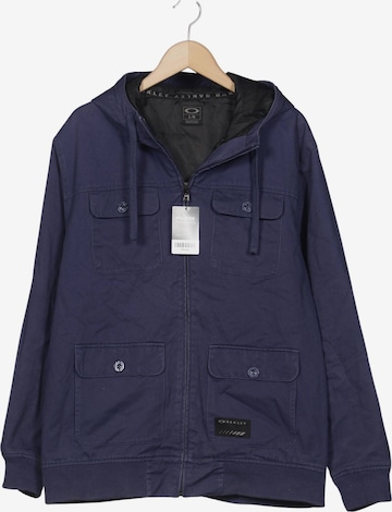 OAKLEY Jacke L in Blau: Vorderseite