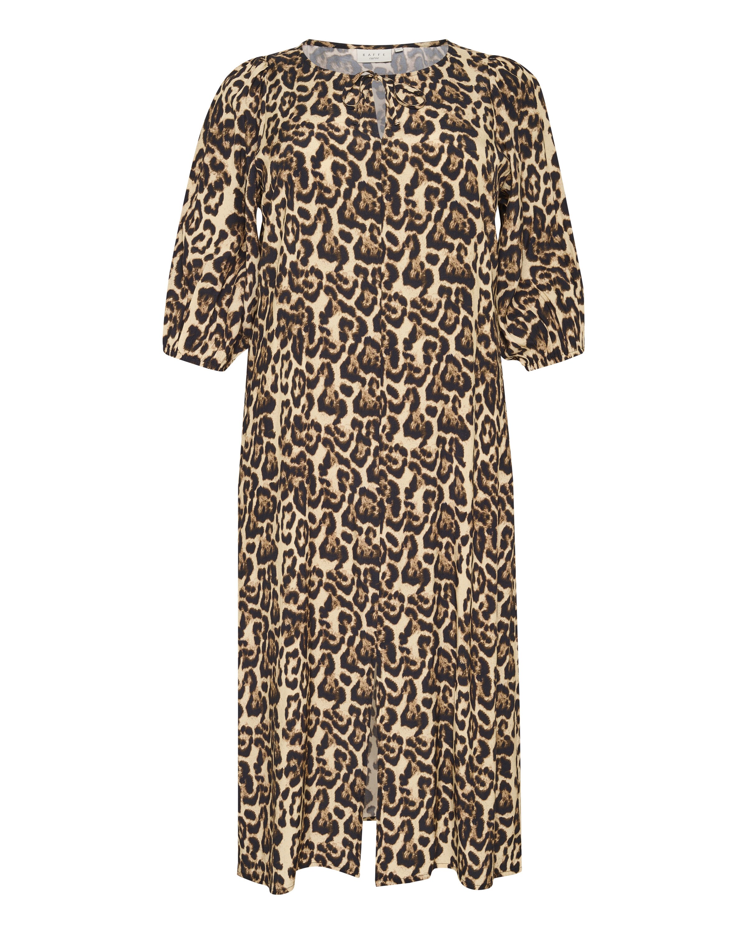 KAFFE CURVE Kjole 'Perla' i blandingsfarvet: forside