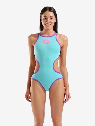 purpurinė ARENA Maudymosi kostiumėlis 'One Biglogo': priekis