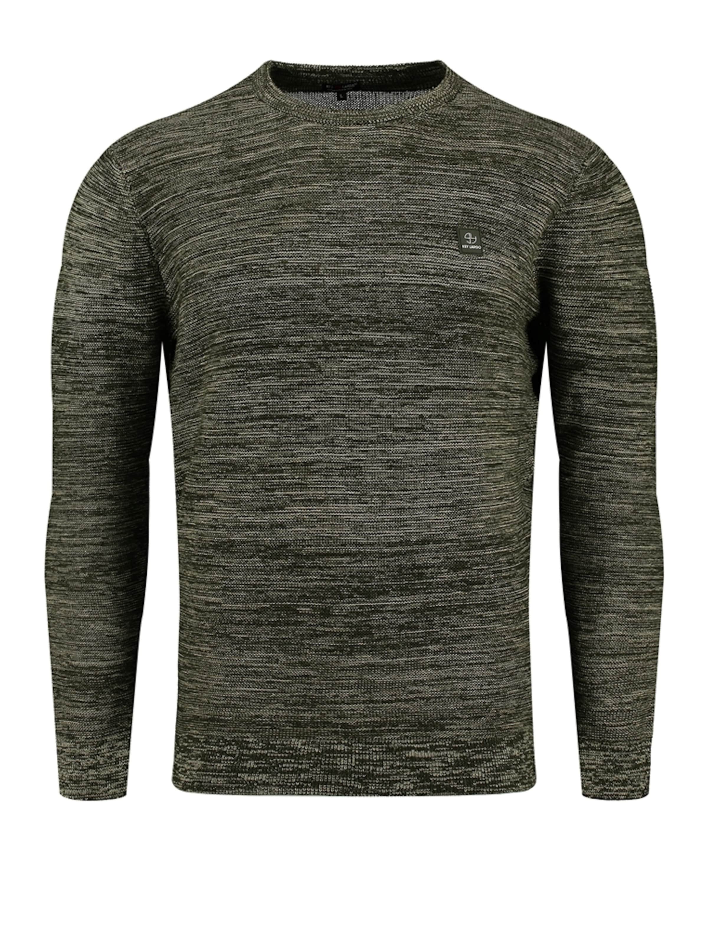 Key Largo Pullover 'Calgary' i grøn: forside