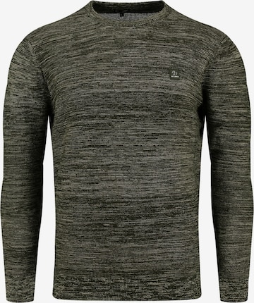 Key Largo Pullover 'Calgary' i grøn: forside