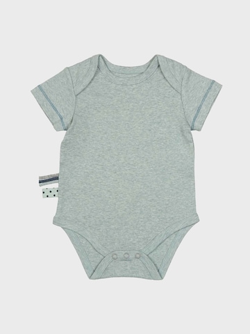 OrganicEra Romper/Bodysuit 'OrganicEra Organic Baby S/S Bodysuit' in Grey: front