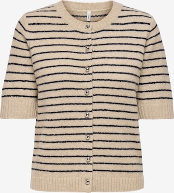 ONLY Strickjacke in Beige: Vorderseite