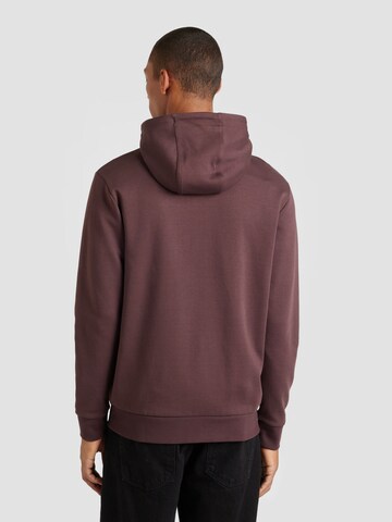 BOSS Zip-Up Hoodie 'C-Spence 01' in Red