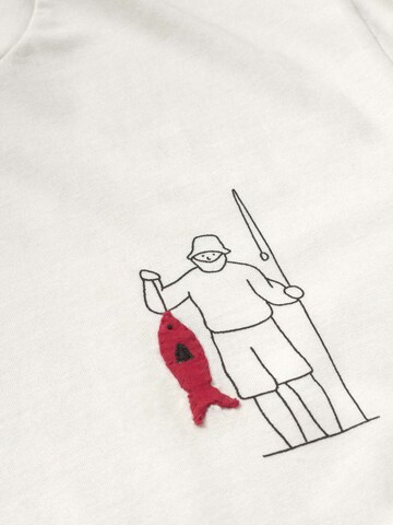 Thinking MU T-Shirt 'Zach' in Weiß