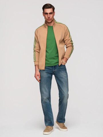 Sweat-shirt Ombre en marron