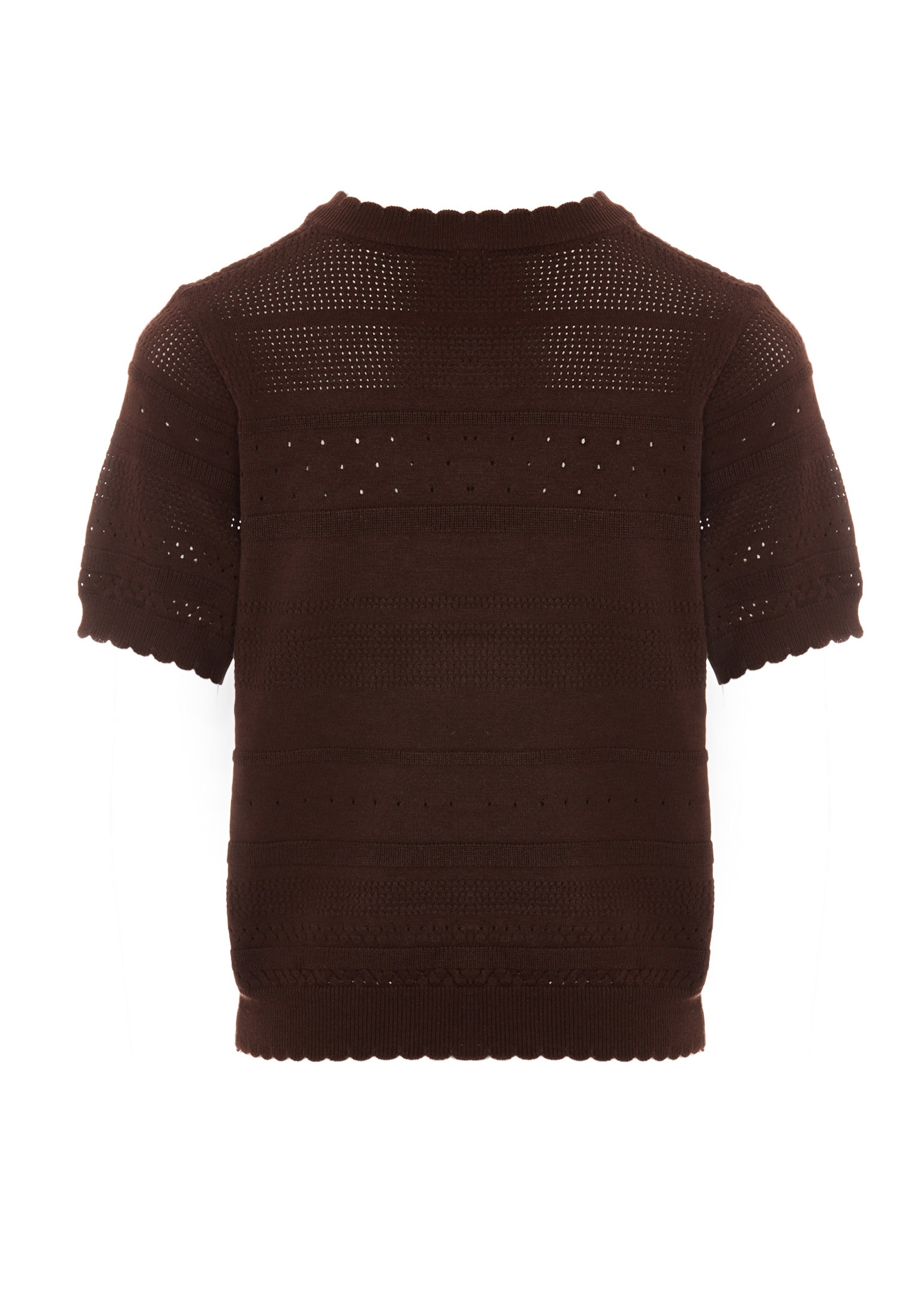 NAEMI - Blusa en marrón