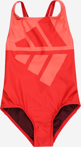 ADIDAS PERFORMANCE Athletic Swimwear 'Must-Have' in Red: front