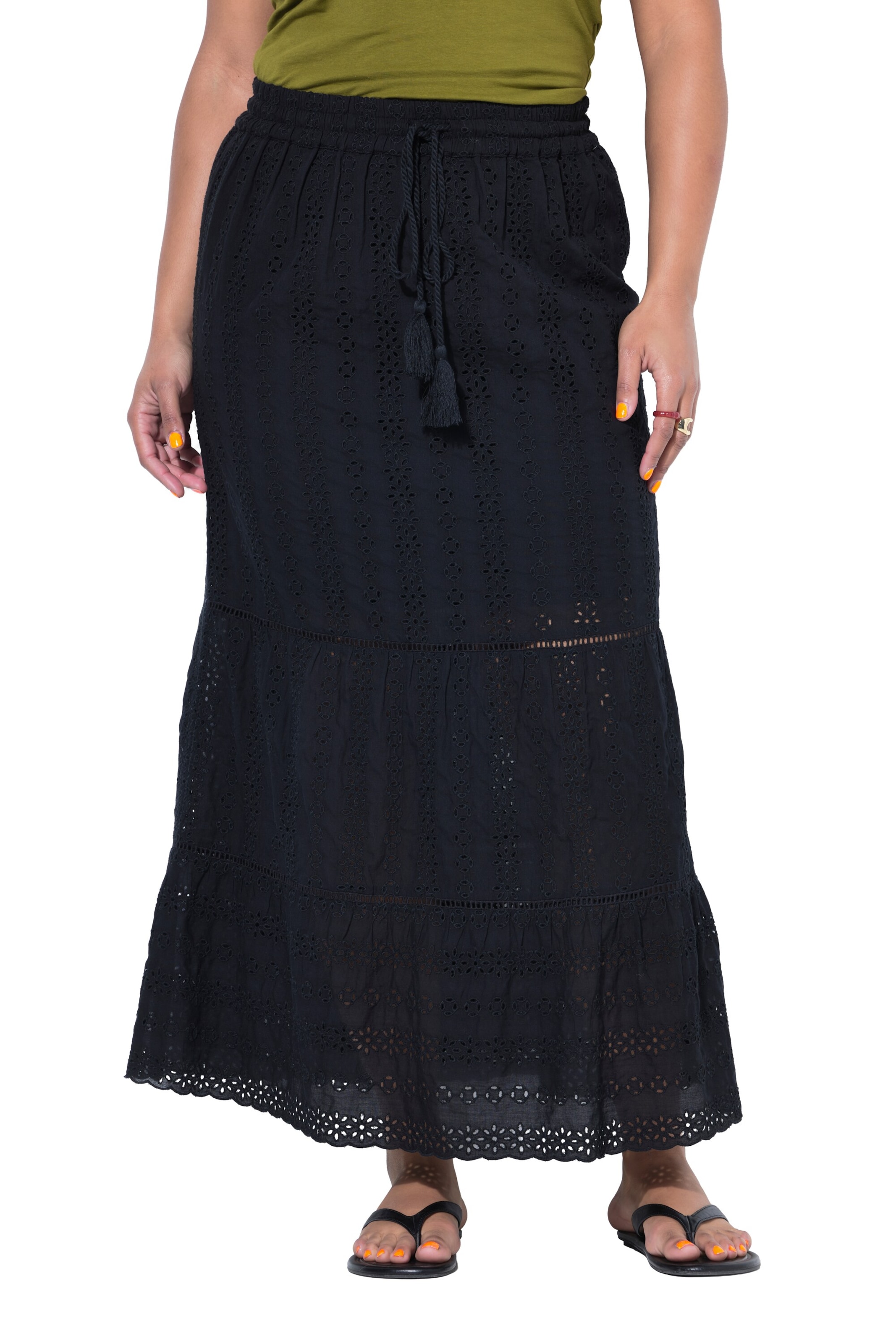 Studio Untold Rok in Zwart: voorkant