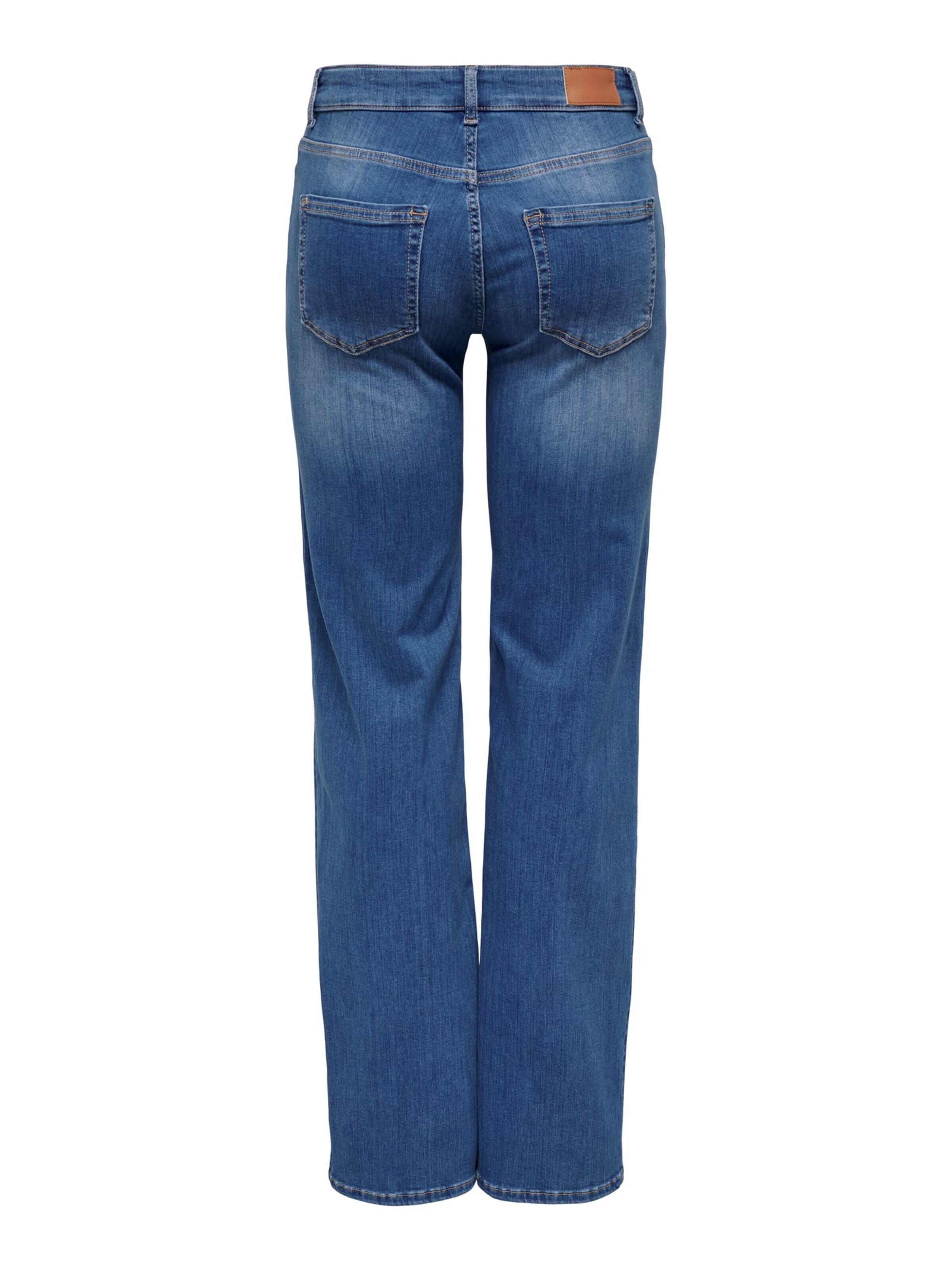ONLY Baggy Jeans 'blus' in Blauw
