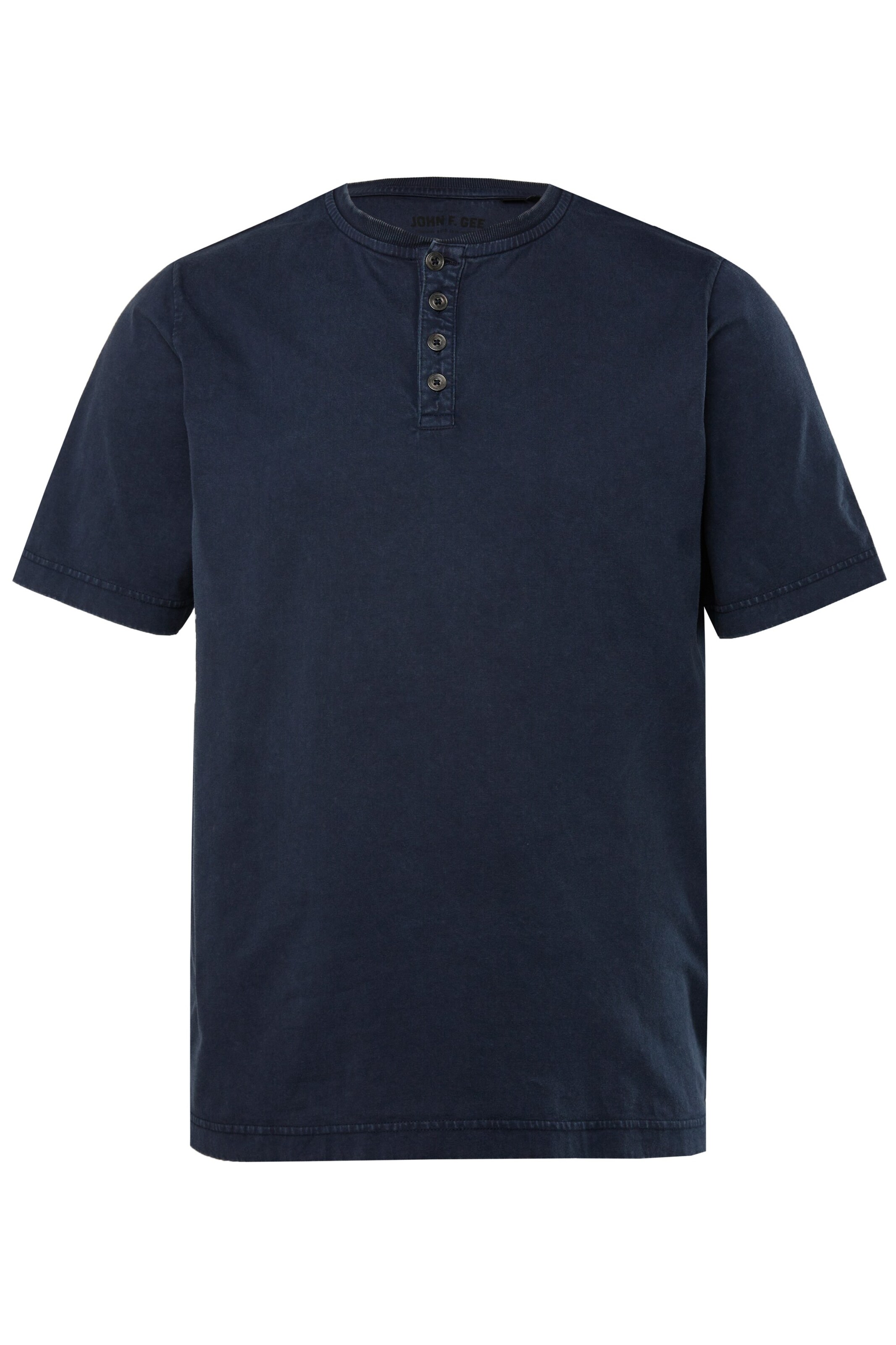 John F. Gee T-Shirt in Blau: Vorderseite